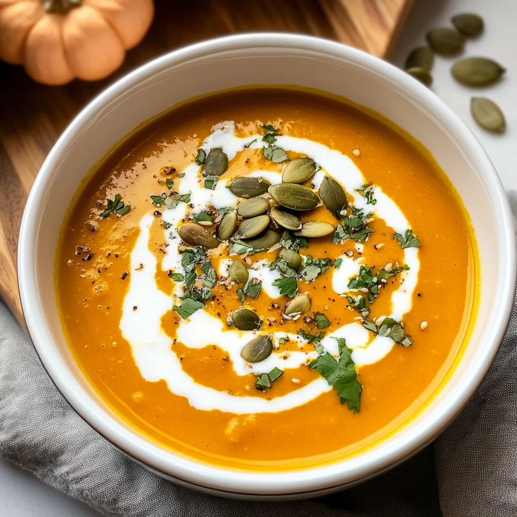Coconut Curry Pumpkin Soup