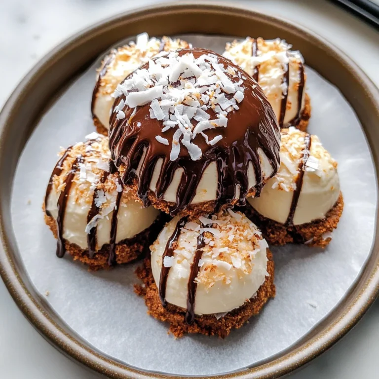 Coconut Dome with Chocolate Spread