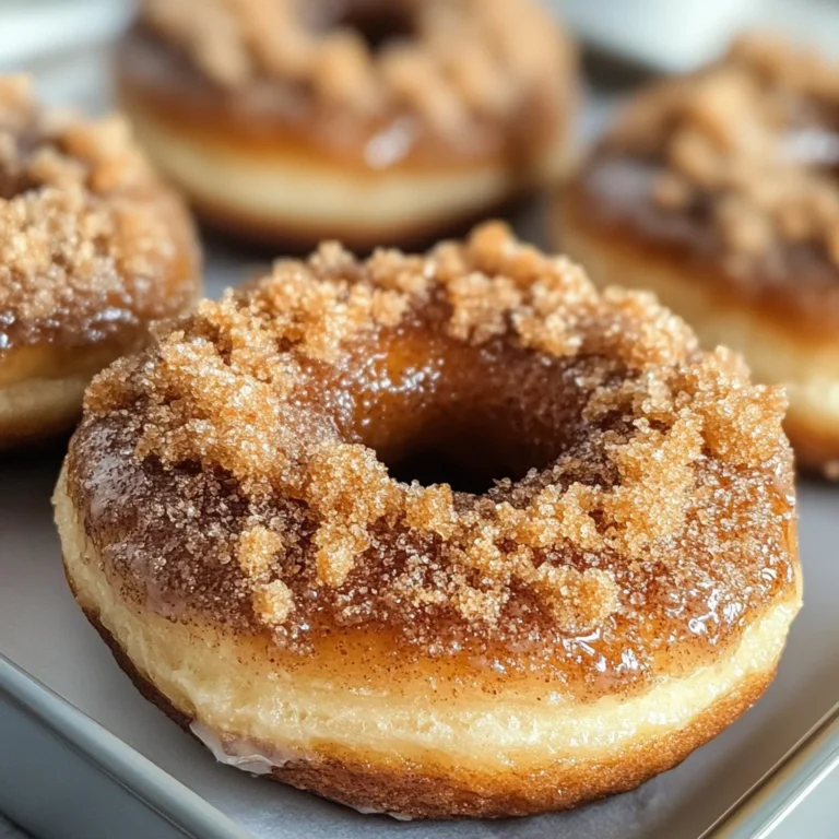 Coffee Cake Donuts