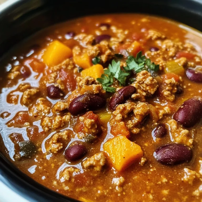 Crockpot Pumpkin Chili