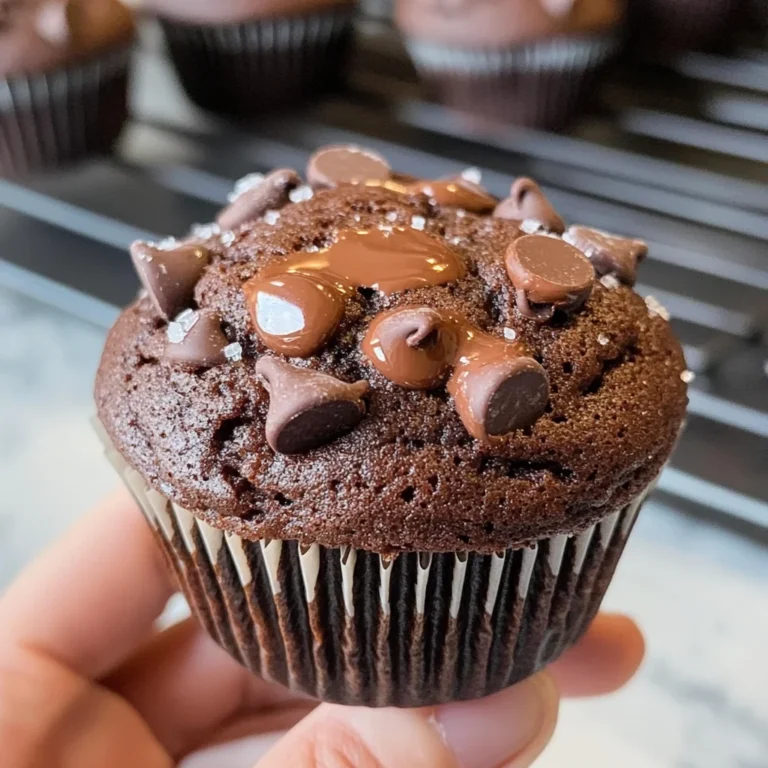 Double Chocolate Espresso Muffins