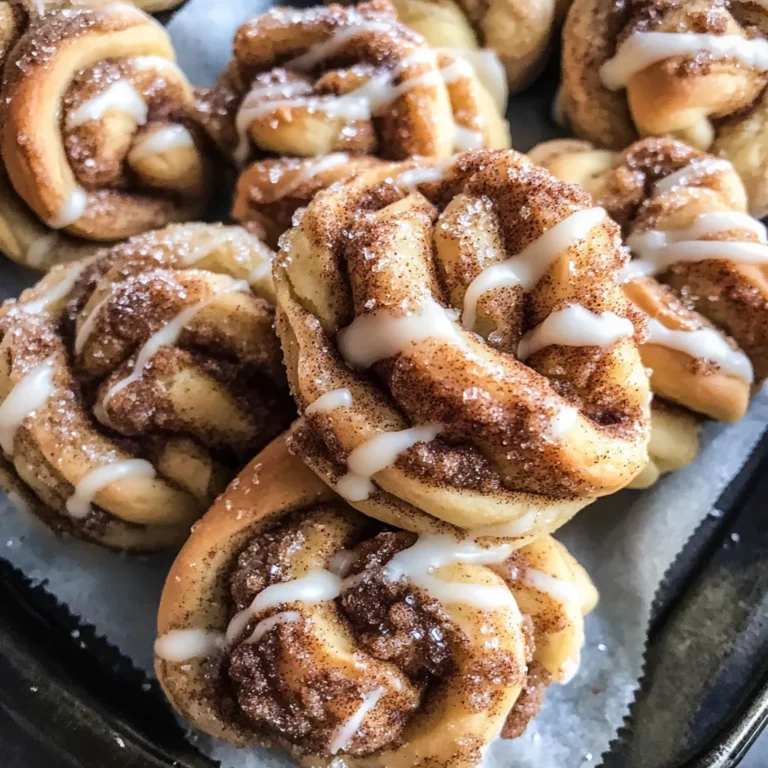 Easiest Cinnamon Crunch Knots