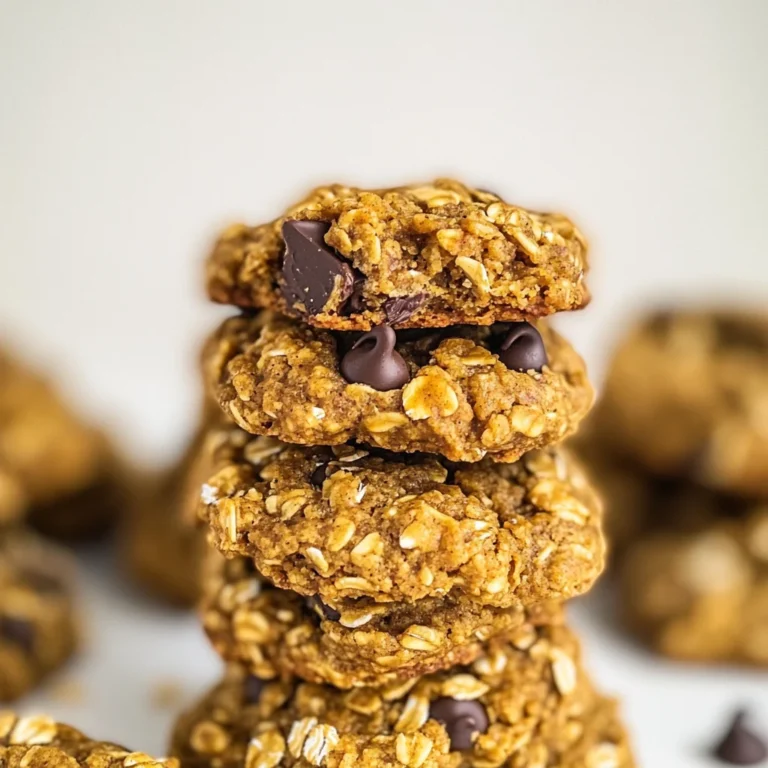Healthy Pumpkin Oat Cookies