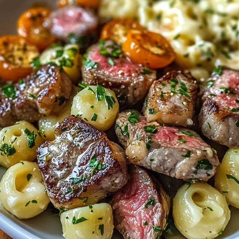 How to Make Juicy Steak Bites with Garlic Butter & Parmesan