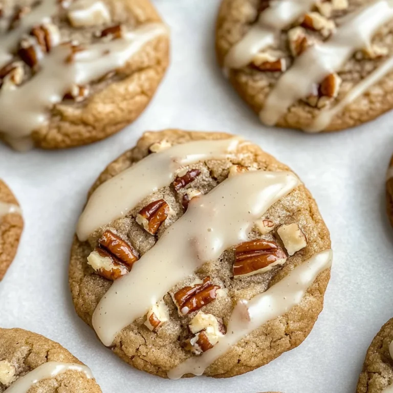 Maple Brown Sugar Cookies