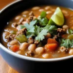 Pinto Beans Green Chile And Beef Soup