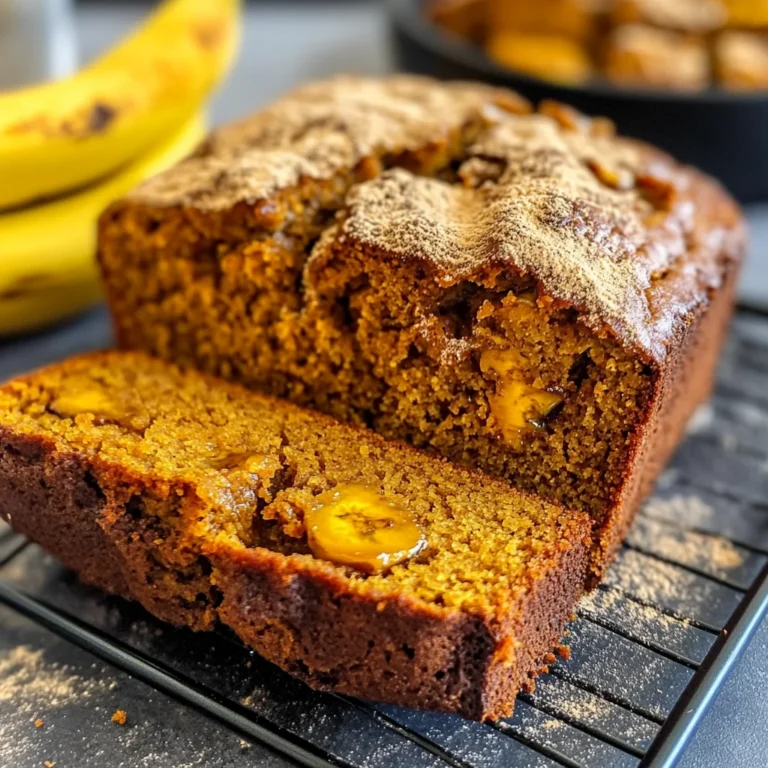 Pumpkin Banana Bread Recipe