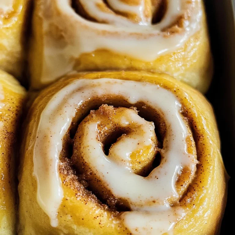 Pumpkin Cinnamon Rolls