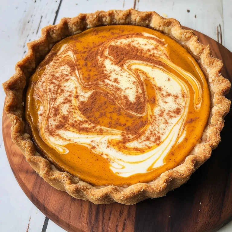 Pumpkin Mascarpone Pie