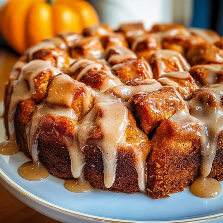 Pumpkin Spice Monkey Bread Recipe