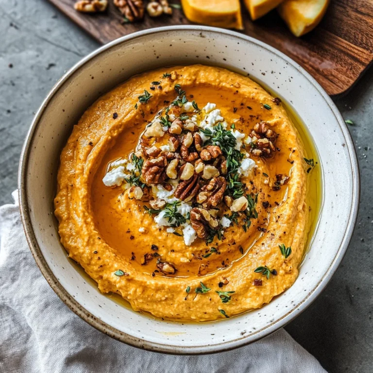 Pumpkin Whipped Feta Dip
