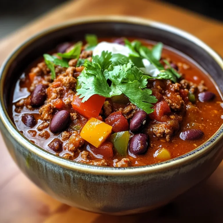 Slow Cooker Chili