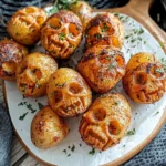 Spooky Halloween Skull Potatoes