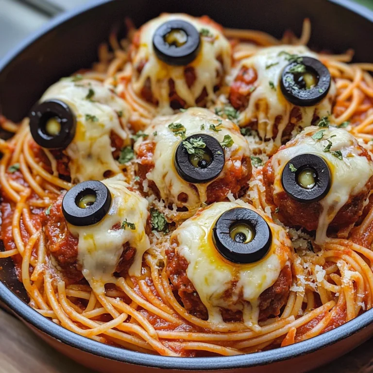 Spooky Spaghetti & Eyeballs