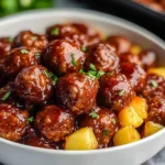 Sweet chili Meatballs Crockpot Recipe