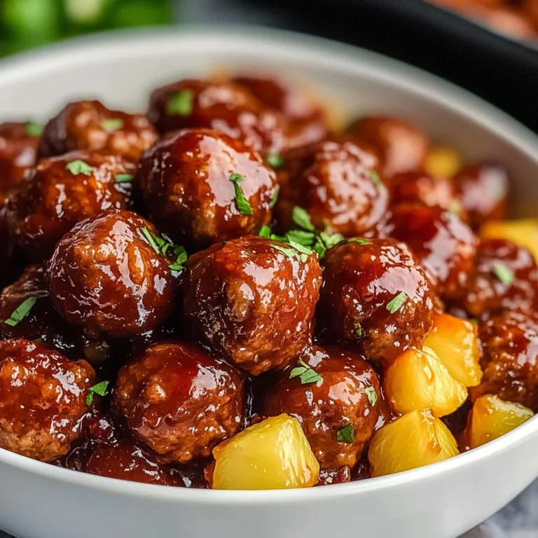 Sweet chili Meatballs Crockpot Recipe