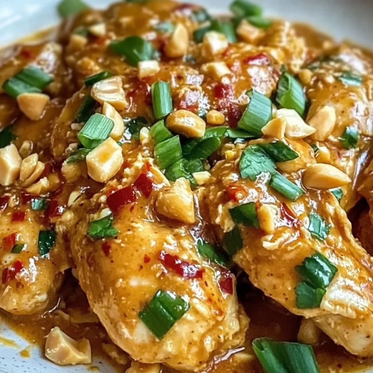 Thai Peanut Chicken: An Amazing Ultimate Crockpot Recipe
