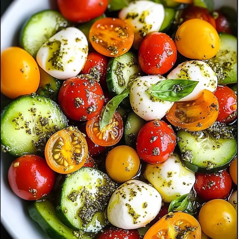 Avocado and Tomato Pesto Salad