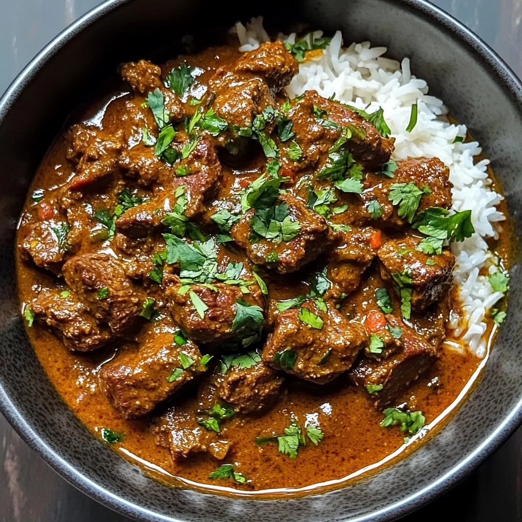Beef Curry with Spiced Coconut Milk Recipe