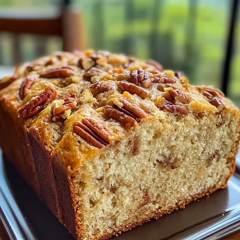 Cinnamon Sweet Alabama Pecan Bread