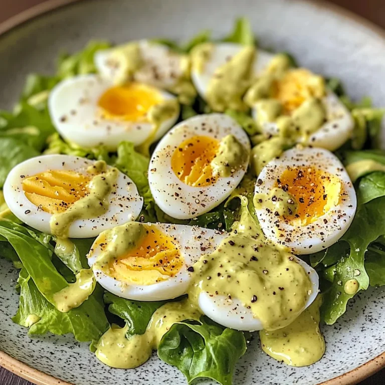 Creamy Avocado & Egg Salad