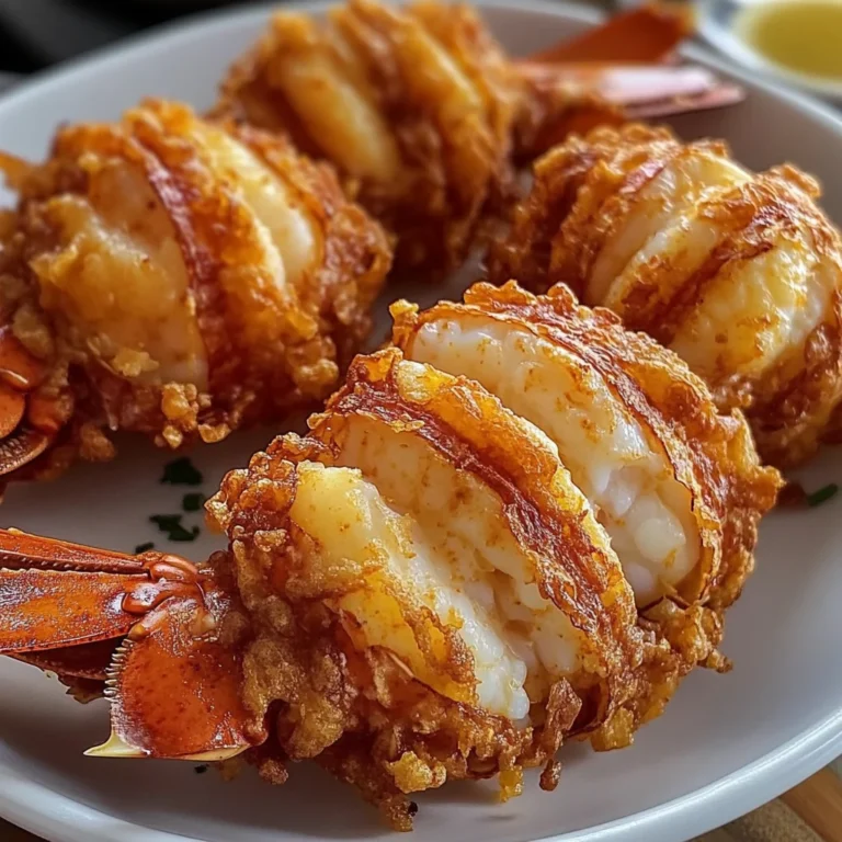 Crispy Fried Lobster Tails
