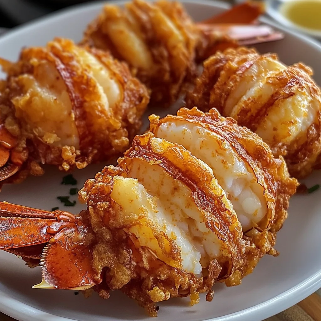 Crispy Fried Lobster Tails