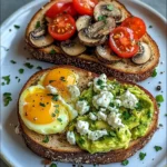 Gourmet Breakfast Toast Duo