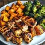 Grilled Chicken & Roasted Sweet Potato Power Plate