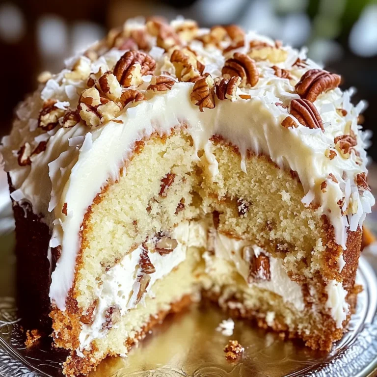 Italian Cream Pound Cake