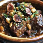 Moroccan Lamb Tagine with Figs, Almonds & Warm Spices