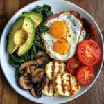 Protein-Packed Veggie Breakfast Plate