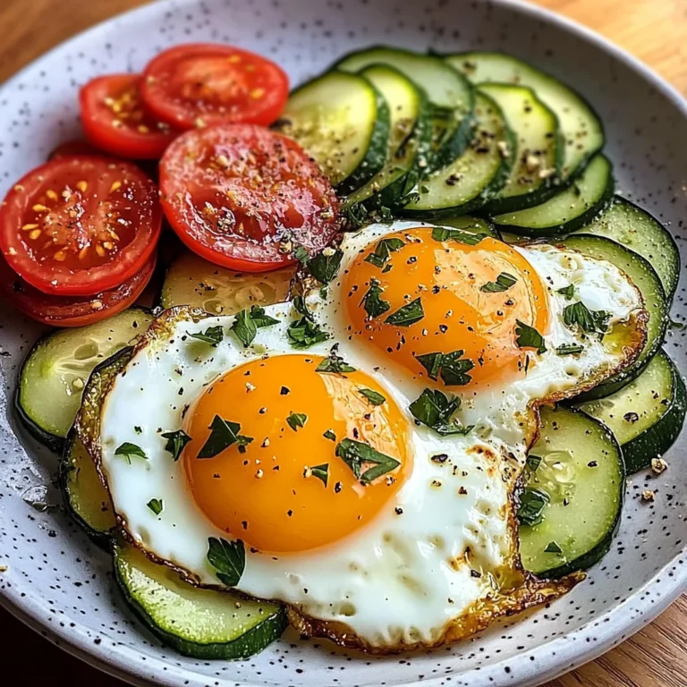 Sunny Egg & Veggie Plate with Cheese & Herbs
