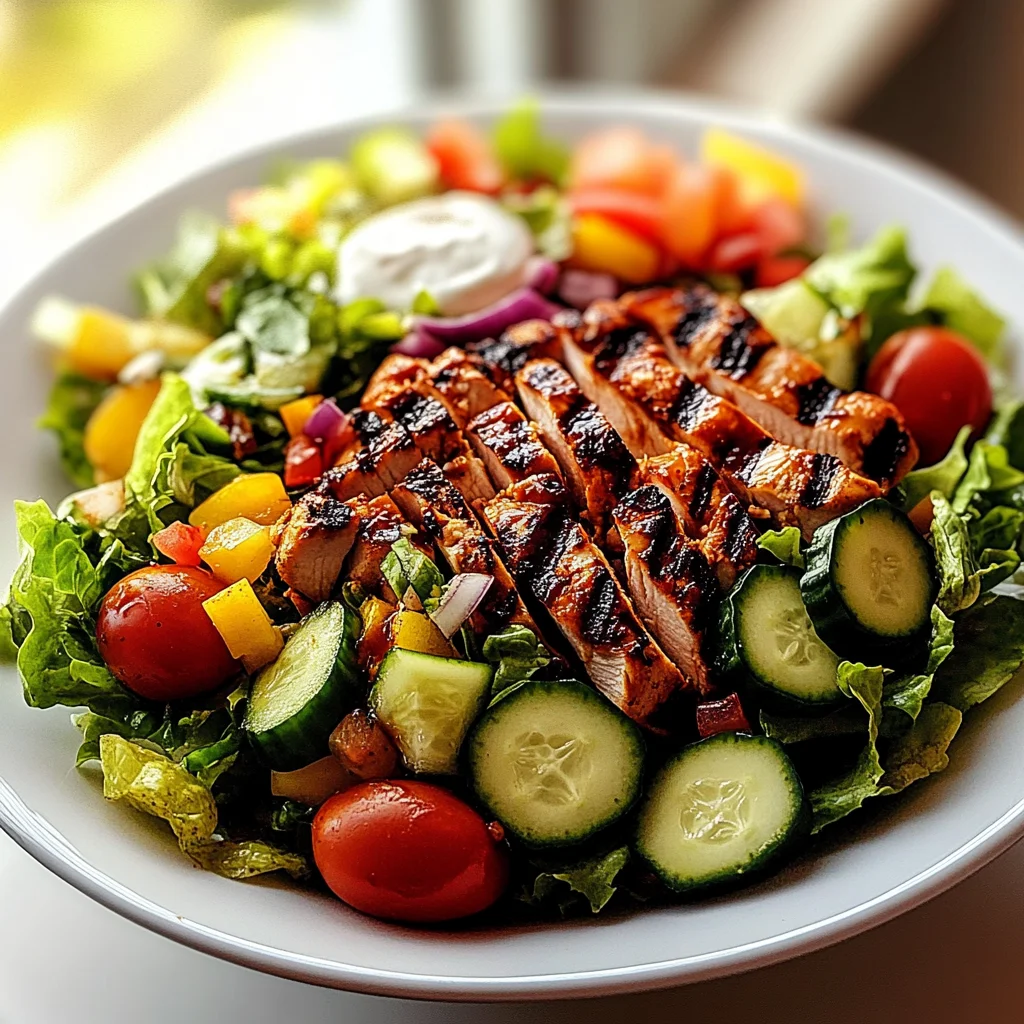 BBQ Chicken Chopped Salad
