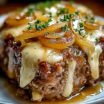 Delicious Crockpot French Onion Meatloaf Recipe