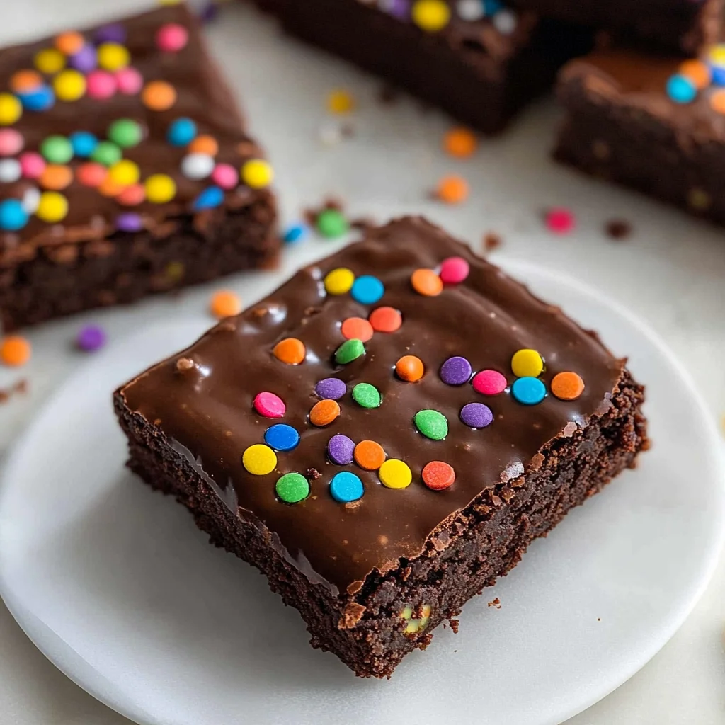 Gourmet Cosmic Brownies Recipe