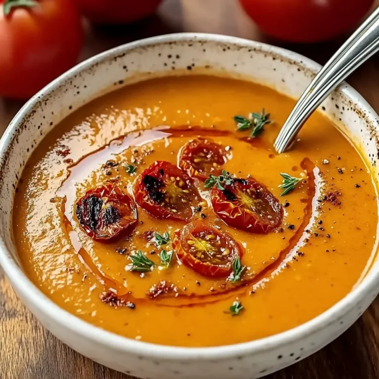 Best Creamy Roasted Garlic Tomato Soup - Alrightwithme