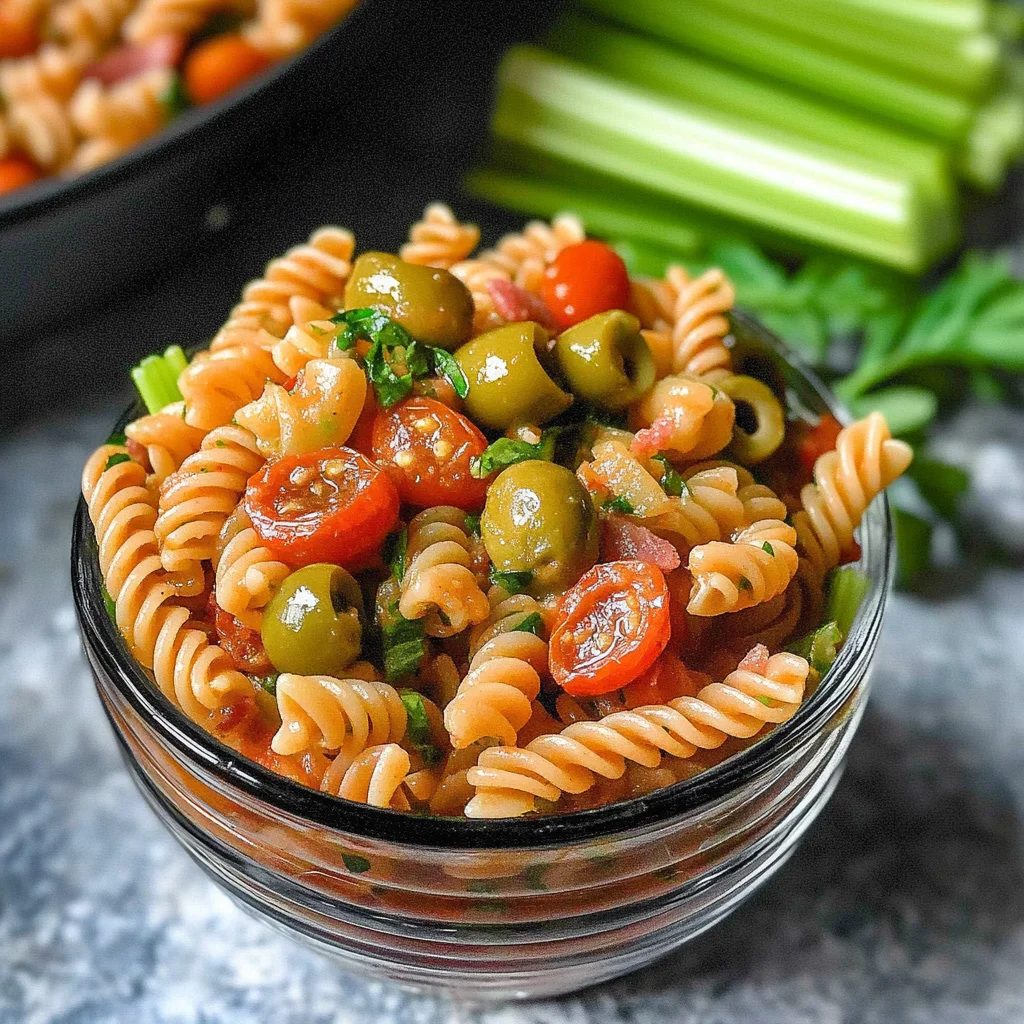 Bloody Mary Pasta Salad