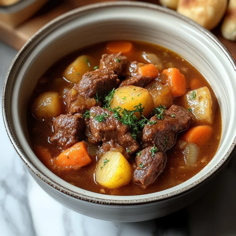 Comforting Crockpot Beef Stew