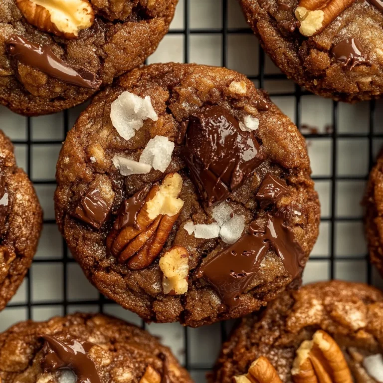 German Chocolate Cookies