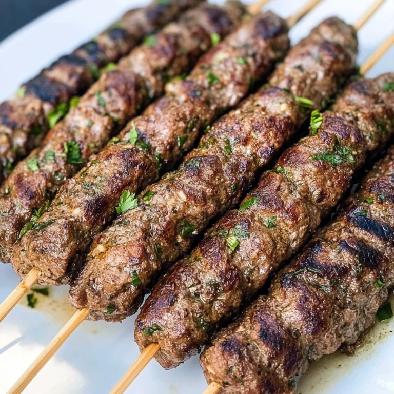 Kafta Kebabs Recipe