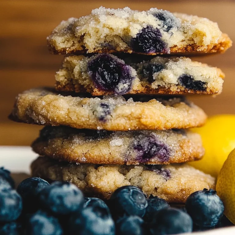 Lemon Blueberry Cookies