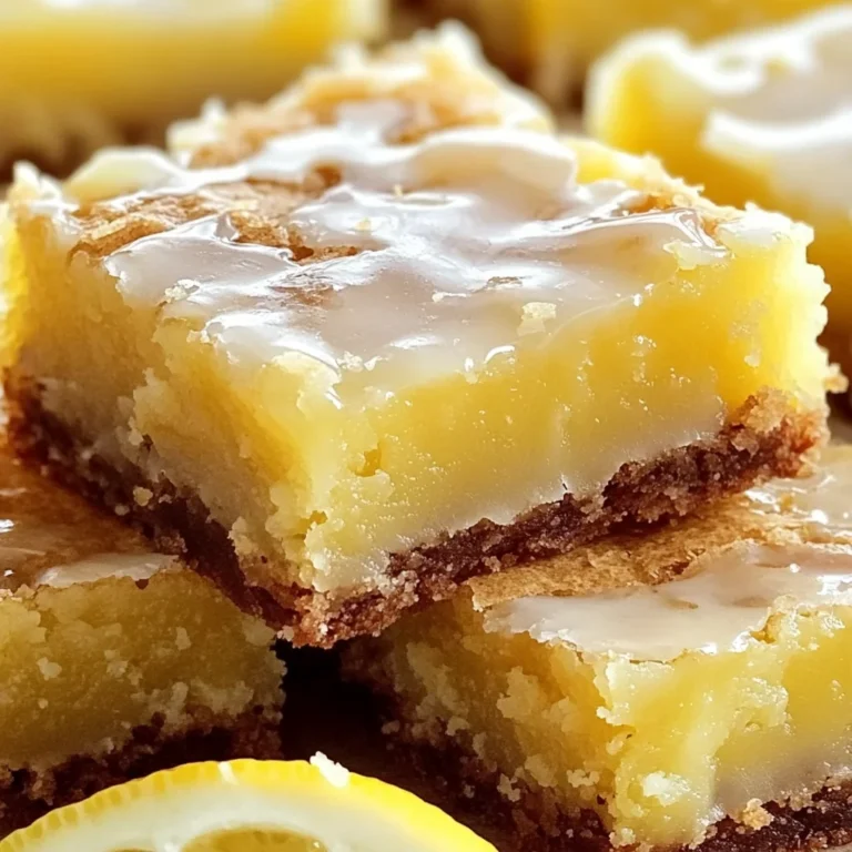 Lemon Brownies