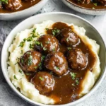 Meatballs and Gravy