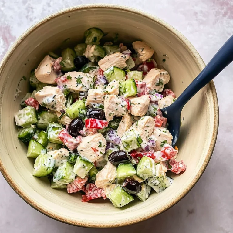 Mediterranean Chicken Salad