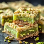 Pistachio Dream Cookie Bars