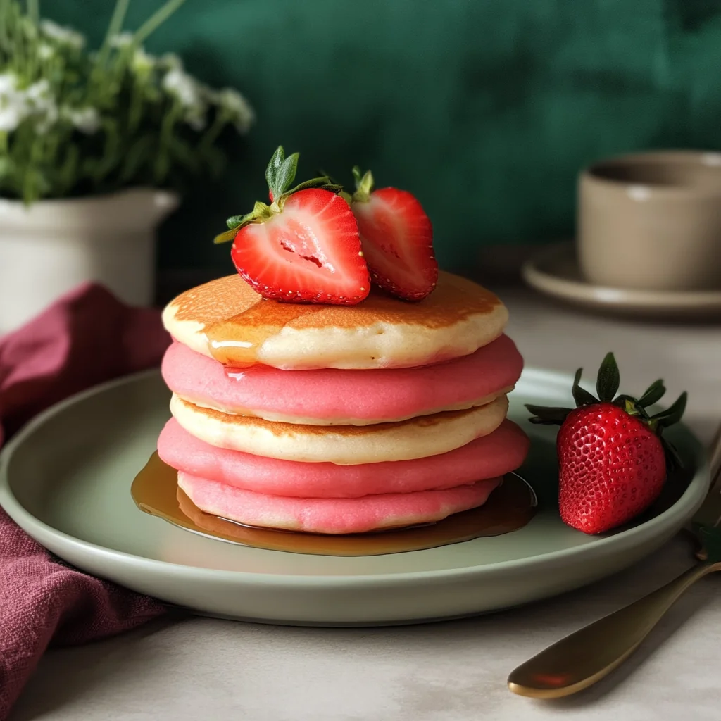 Strawberry Pancakes Recipe