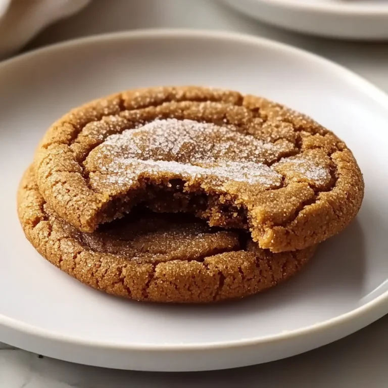 Tasty Chewy Chai Spiced Molasses Cookies
