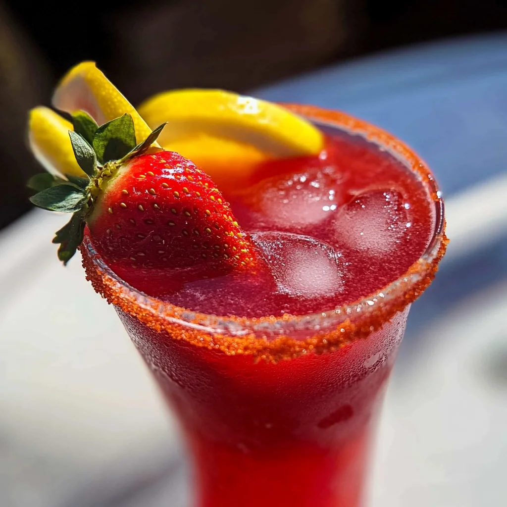 The Best Hibiscus Tea Strawberry-Lemonade Refresher